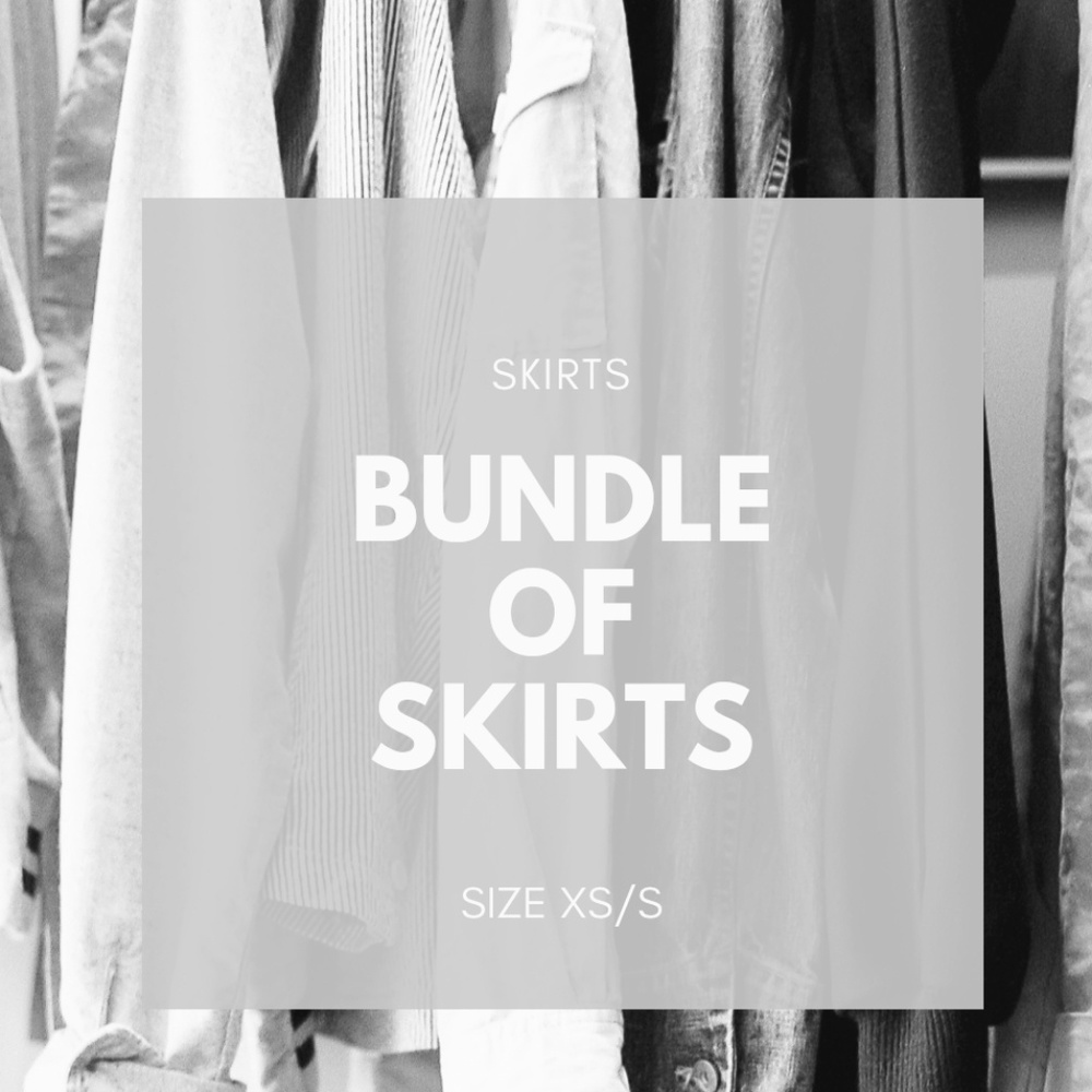 50% Skirts Bundle of XS/S